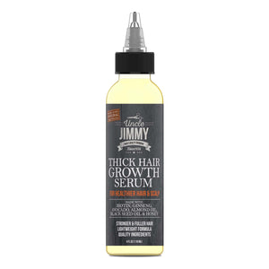 Uncle Jimmy Thick Hair Growth Serum 4oz Flat View