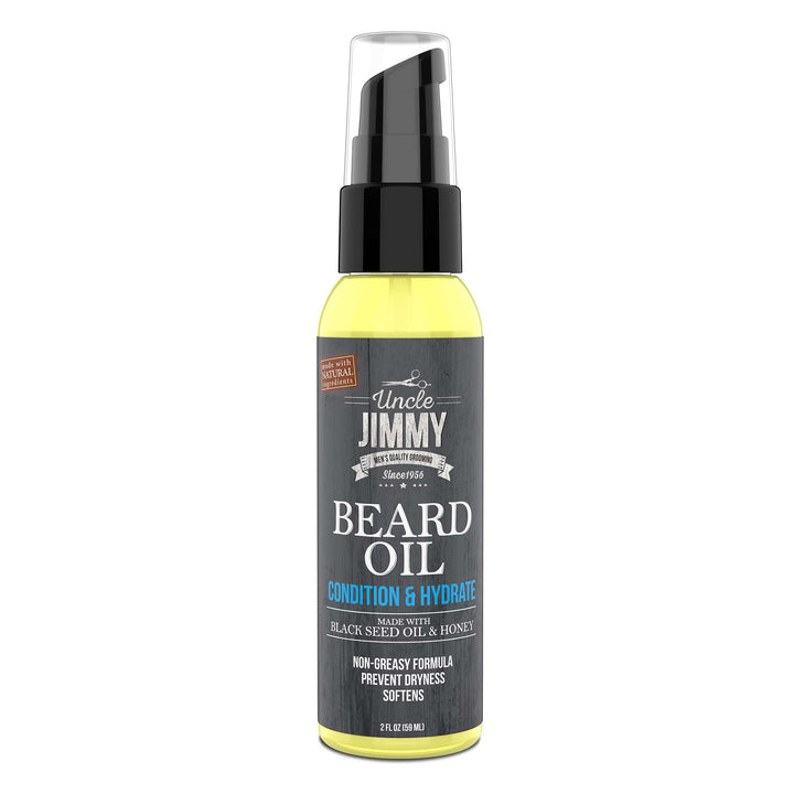 Does Uncle Jimmy Beard Growth Oil Work Beard Growth Oil Helps Fill in Beard Patches | Uncle Jimmy Products