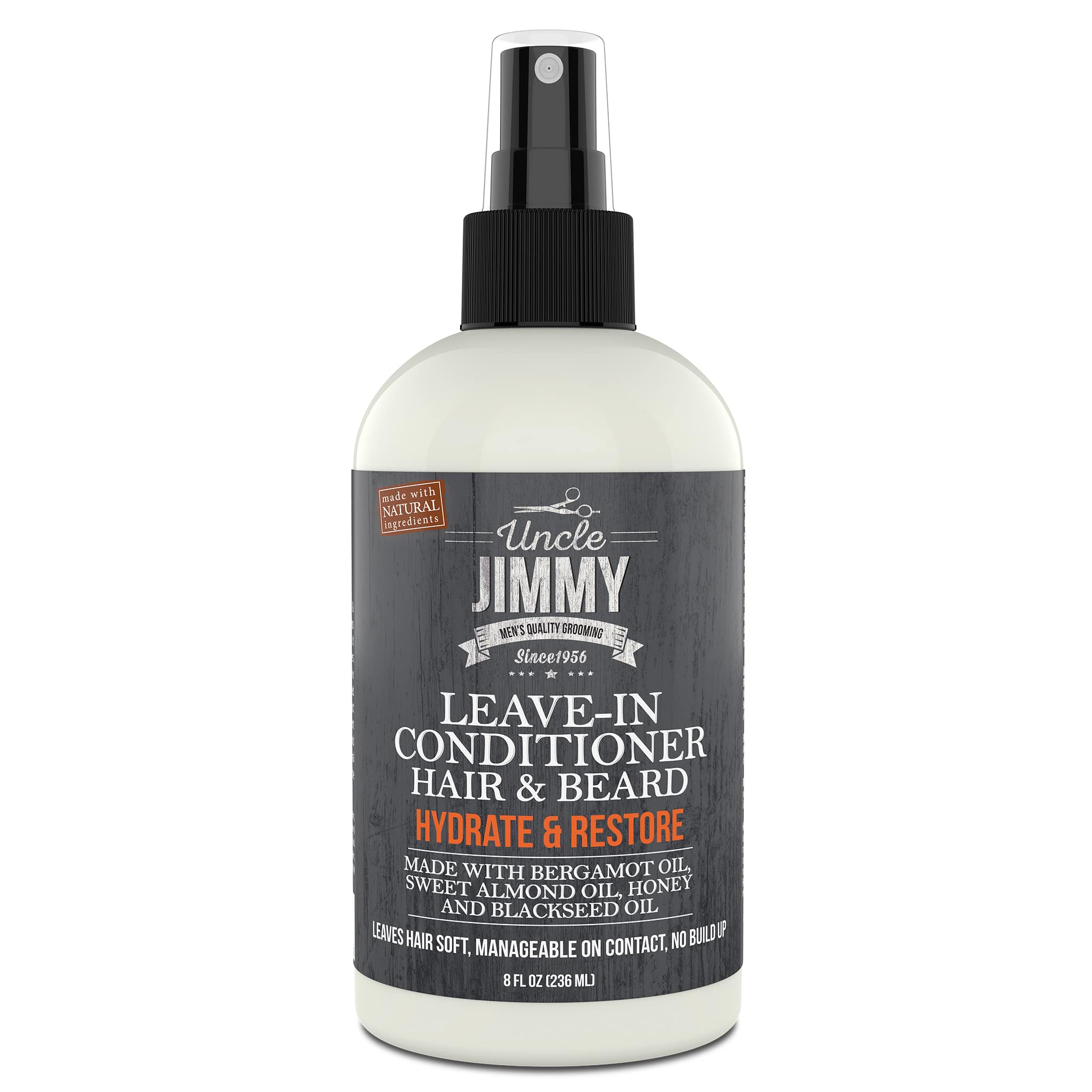 Hair & Beard Leave-In Conditioner for men - Uncle Jimmy Products