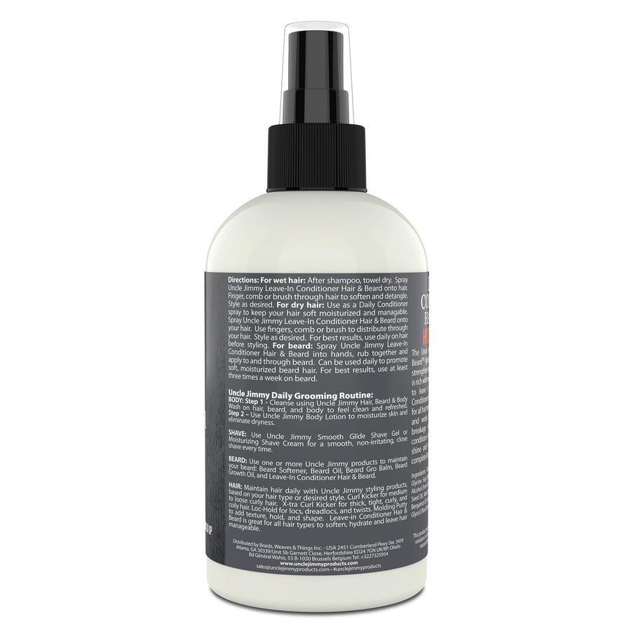 Uncle Jimmy Products Leave-In Conditioner Hair & Beard